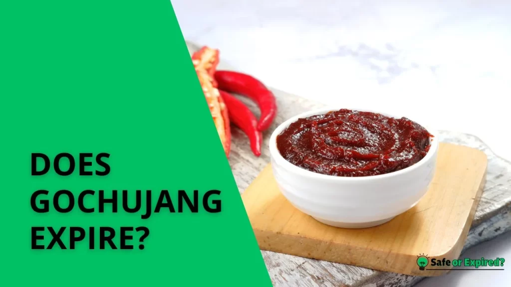 Does gochujang expire