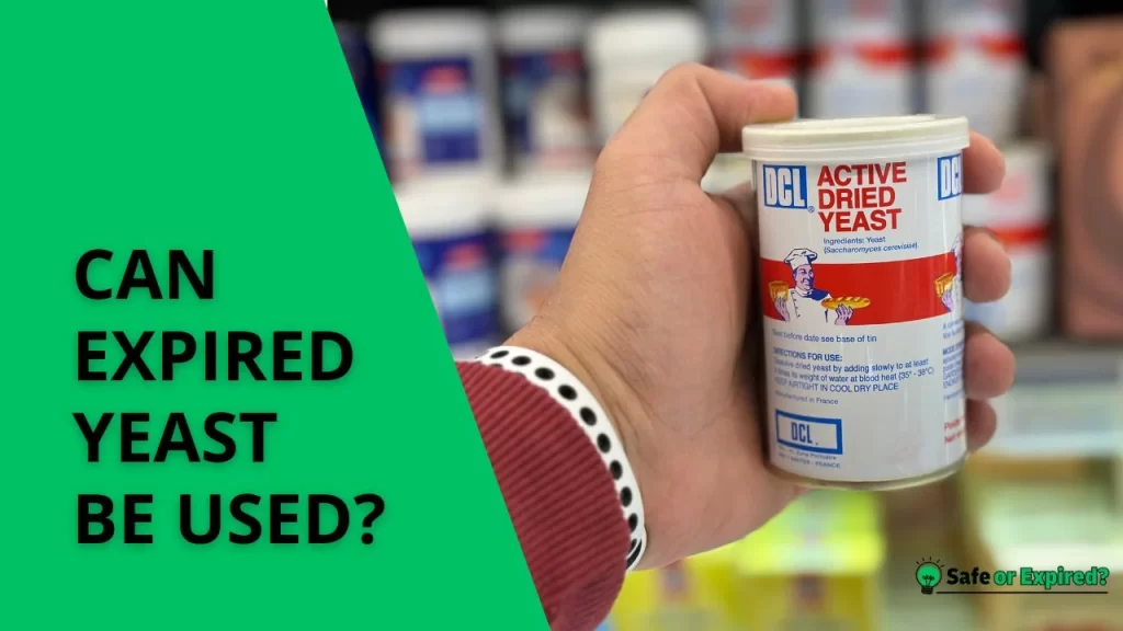 can expired yeast be used