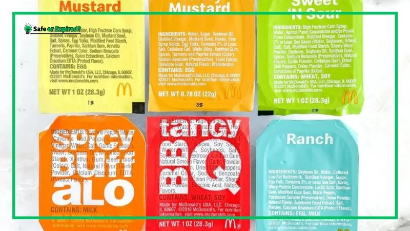 Do McDonald's Sauces Need to Be Refrigerated?