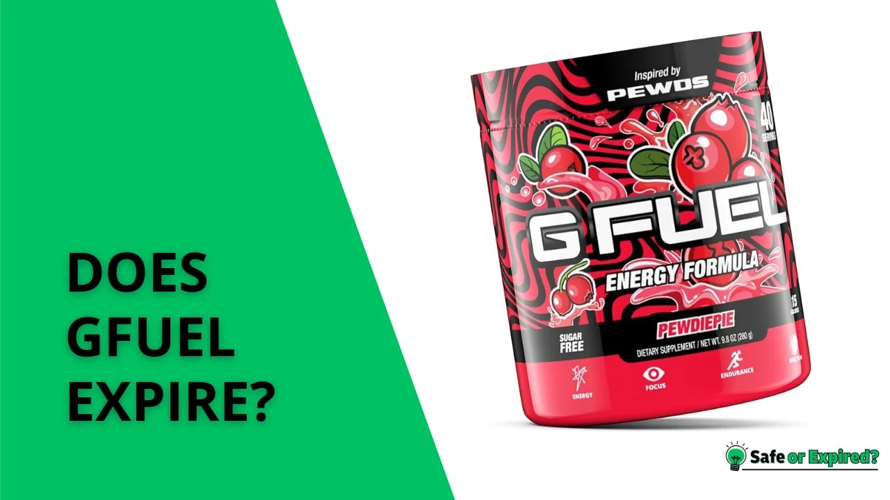 does gfuel expire