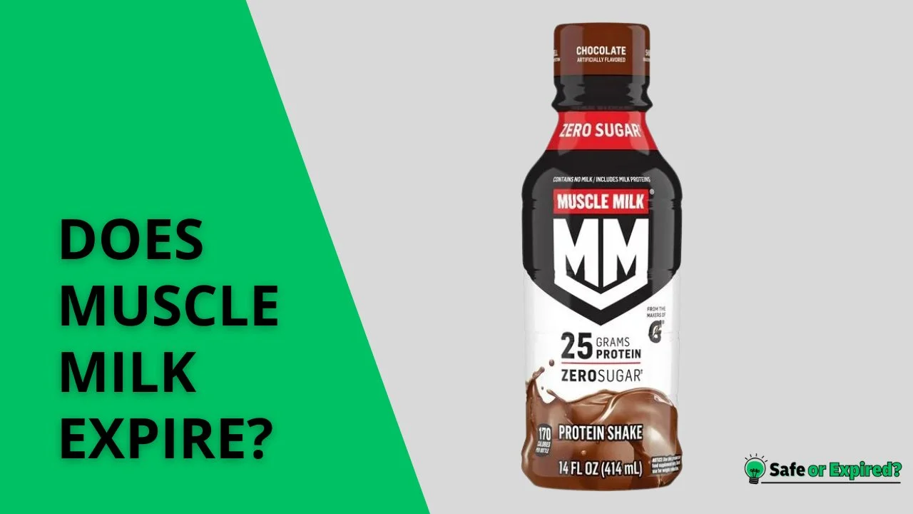 does muscle milk expire