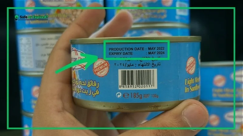 How long does canned tuna last after expiration date in water