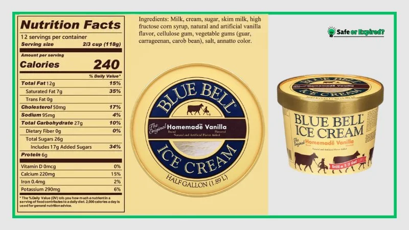 tips to extend the expiration date on blue bell ice cream