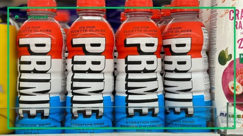 Keep Prime drinks cool to extend their shelf life