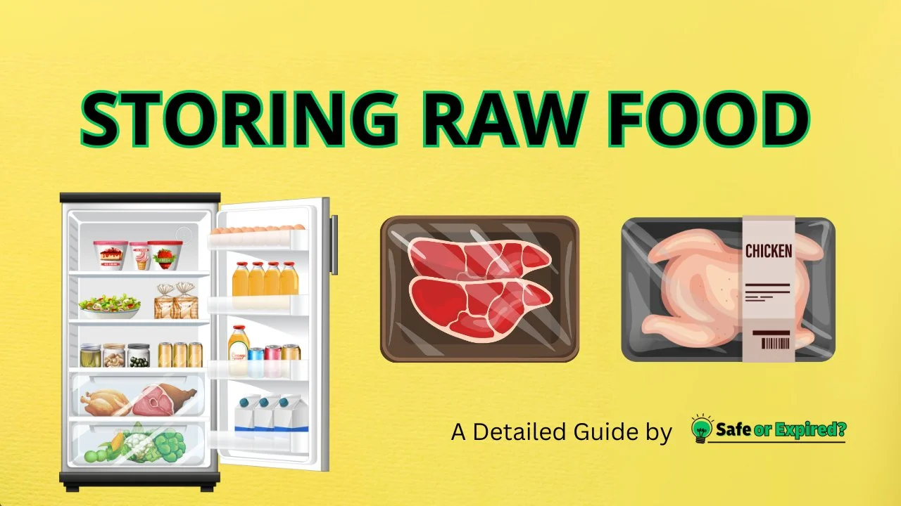 Storing Raw Food