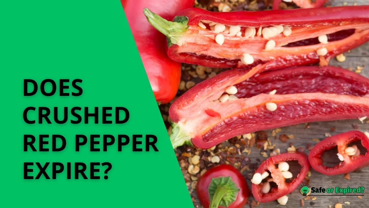 does crushed red pepper expire