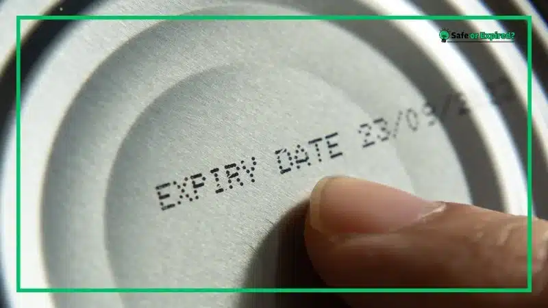 Food Expiration Labels: expiry date