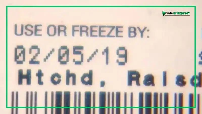 use or freeze by expiry label