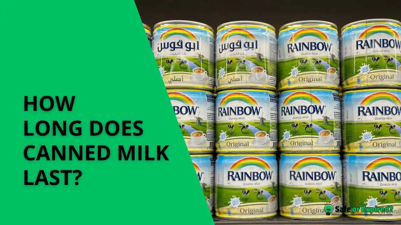 how long does canned milk last