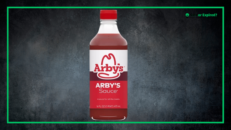 arby's sauce expiry