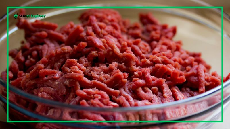 how long does ground beef last in the fridge​