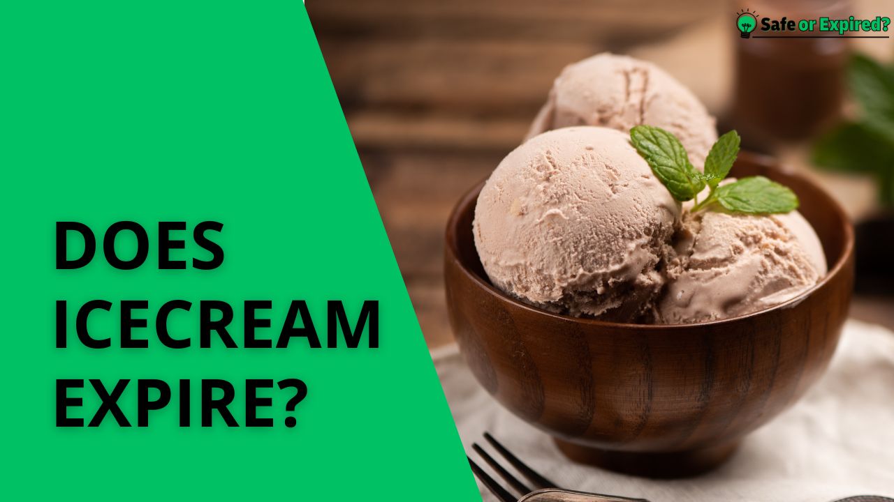 does ice cream expire